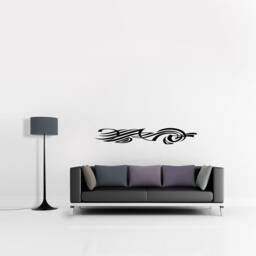 "Diy Giant Wall Pinstripe Art Decor Vinyl Decal - Ready To Apply 18""x92" - thumbnail 2