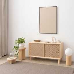 Solid Wood, Handmade Sideboard - Granadella - thumbnail 2