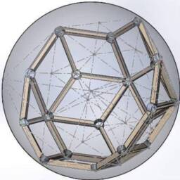 Geodesic Dome Semisphere Swing Chair Connected With Ceiling, Trees Or Putted On The Floor, Ground - Garden Outdoor Space Swinging Chair - thumbnail 3