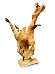 Mini Teak Root Forest Sculpture 60cm New Style - thumbnail 1