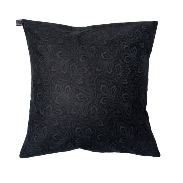 Lovely Feint Grey Floral Designer Cushion Cover Fits An 18 - image 1
