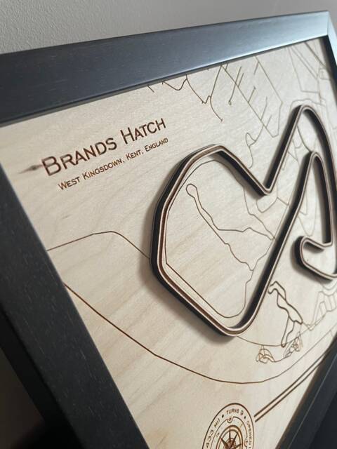 Brands Hatch Wall Hanging, Decor, Art - image 1