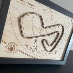 Brands Hatch Wall Hanging, Decor, Art - thumbnail 2