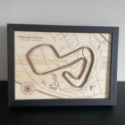 Brands Hatch Wall Hanging, Decor, Art - thumbnail 3