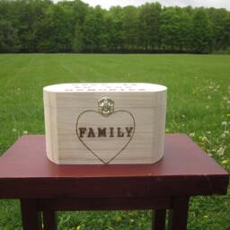 Family Box Large Keepsake & Memory Box - thumbnail 2