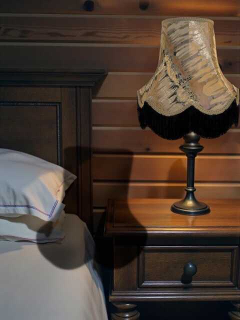 Bronze Moroccan Fabric Lampshade With Black Fringe Handmade For Ceiling Pendants Shades, Table & Floor Standard Lamp Shades - image 1