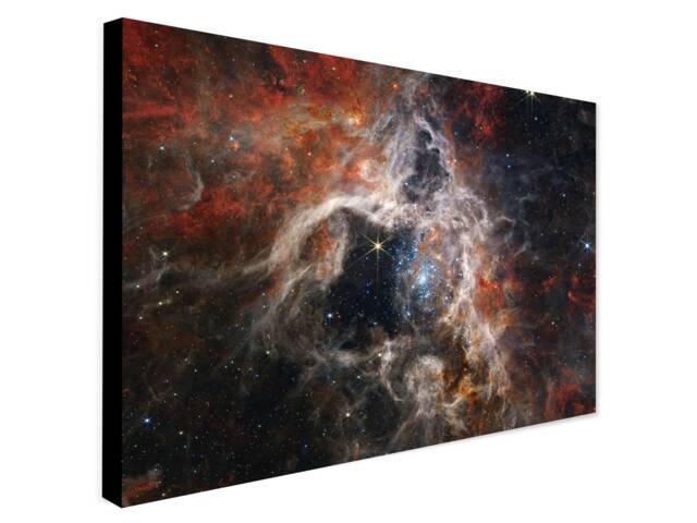 Cosmic Tarantula Nebula Print - Nasa James Webb Space Art - image 1