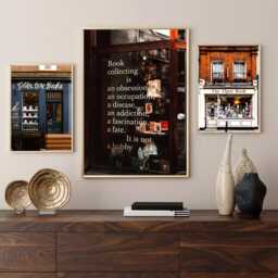 The Open Book Store Richmond Poster - Cozy Independent Bookshop Art Print Literary Wall Decor - thumbnail 3