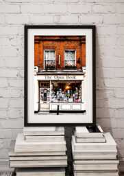 The Open Book Store Richmond Poster - Cozy Independent Bookshop Art Print Literary Wall Decor - thumbnail 1