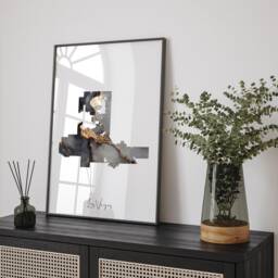 Las Vegas Map Black & Gold Wall Art Print - Nevada Usa United States Of America [Ev] - thumbnail 2