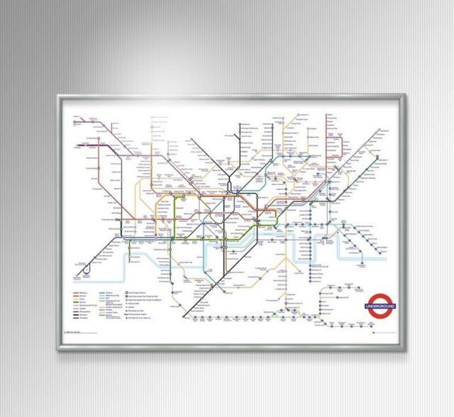 A0 Picture Frame Painting Display Big Size Click Snap Aluminium - image 1