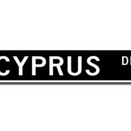 Cyprus Sign, Wall Decor, Gift, Souvenir, Keepsake, Souvenir Custom Street Quality Metal Sign - thumbnail 2