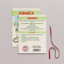 Wooden Jobaria Dinosaur Christmas Tree Decoration, Birch Plywood Lover Gift, Keepsake, Watercolourart - thumbnail 2