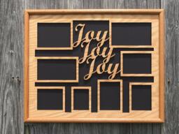 16x20 Joy Collage Picture Frame, Family Gift For Parents Grandpa Grandma Grandparents, Christmas Frame - thumbnail 1
