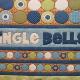 Jingle Bells Bell Snowman Wall Hanging - thumbnail 3