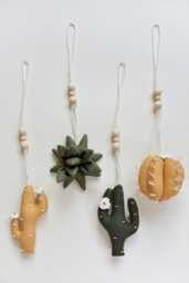 Cactus Baby Play Gym Toys Boho Nursery Decor - thumbnail 1