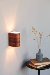 Wireless Wall Sconce, Rechargeable Battery Operated Light - thumbnail 1