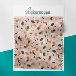 Warm Terrazzo Roller Blind, Children's Made To Measure, Patterned Blind - thumbnail 2