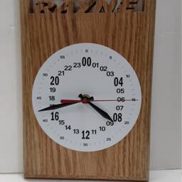 Call Sign Clock 24 Hour Military Time Format, Clock, Hour Clock, Utc Airplane Call, N Numbers - thumbnail 3
