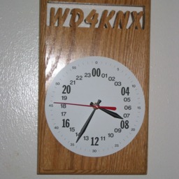 Call Sign Clock 24 Hour Military Time Format, Clock, Hour Clock, Utc Airplane Call, N Numbers - thumbnail 4