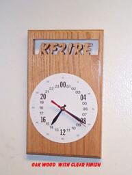 Call Sign Clock 24 Hour Military Time Format, Clock, Hour Clock, Utc Airplane Call, N Numbers - thumbnail 2