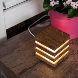 Designer Lamp Cube - thumbnail 2