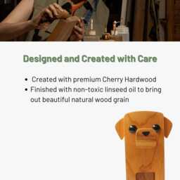 Red Labrador Retriever Dog Eyeglass Stand/Lab Glasses Holder - thumbnail 3