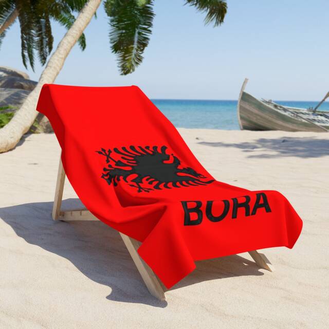 Albania Beach Towel - image 1