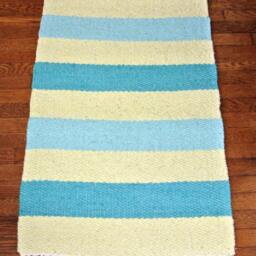 "Hand Woven Rug - 24"" X 36" - thumbnail 2