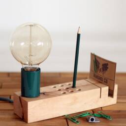 Fabrik - Electric Lamp With Pencil Holder - thumbnail 2