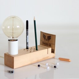 Fabrik - Electric Lamp With Pencil Holder - thumbnail 4