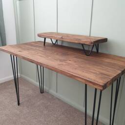 Monitor Stand - Hairpin Riser Desk Tidy Accessory - thumbnail 3
