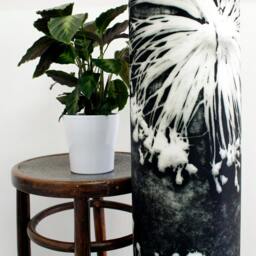 Handmade Floral Botanical 1 Meter Tall Floor Lamp, Alliums Design, Compliments Home Interiors, Perfect D??cor - thumbnail 3