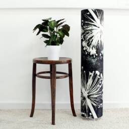 Handmade Floral Botanical 1 Meter Tall Floor Lamp, Alliums Design, Compliments Home Interiors, Perfect D??cor - thumbnail 2