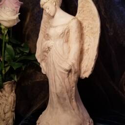 Angel Sculpture - Of The Winter's Moon - Original - Lisa Azzano Sculptures - thumbnail 3