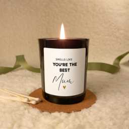 You're The Best Mum Candle Gift Set, Thank You For Mum, Stepmum, Mother's Day Gift, To Be Mummy Mama, Birthday Christmas Present - thumbnail 1