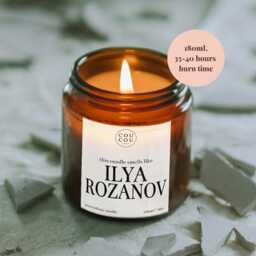 Heated Rivalry Gifts, Ilya Rozanov Candle, Hockey Romance Fan - thumbnail 3