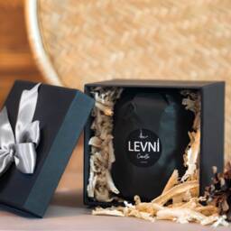 Custom Name Soy Candle, Butterfly Design, Personalized Gift - thumbnail 4