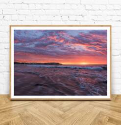 Cotton Candy - Bondi Beach Sunrise Art Print - thumbnail 1