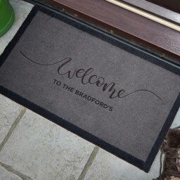 Welcome To The Family Doormat - Personalised Boutiquegifts - thumbnail 2