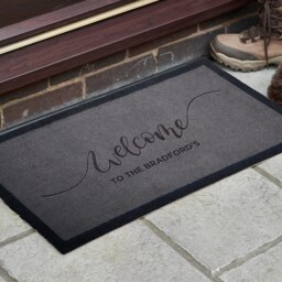Welcome To The Family Doormat - Personalised Boutiquegifts - thumbnail 3