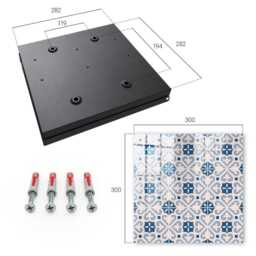 Ornamental Pattern Wall Mounted Key Cabinet, Blue Box For Home, Vintage Backgrounds & Patterns, Style Lovers - thumbnail 4