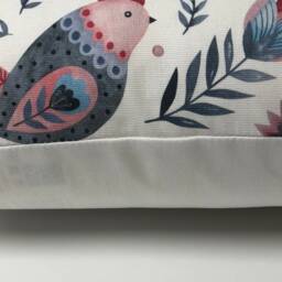 Handmade Folk Art Chicken Cushion Cover - Clarke & Design - thumbnail 3