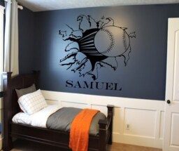 Ultimate Softball Room 5 Large Softball Wall Decals To Create The Ultimate Theme Room. Sports Decal, Decor, Gift - thumbnail 3
