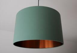 "Lampshade ""Moss Green" - thumbnail 1