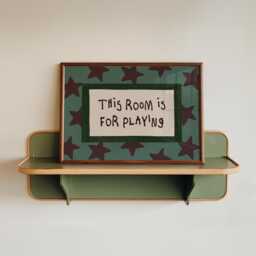 Kids Bedroom Wall Art, Nursery Prints, This Room Is For Playing Landscape Playroom Print, Children's Art - thumbnail 1
