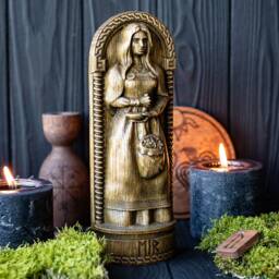 Eir, Norse Pagan Goddess Statue, For Asatru Altar Kit & Heathen Ritual - thumbnail 3