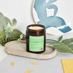 Breathe Hand-Poured Coconut Wax Candle - Natural Aromatherapy 2 Size Options - thumbnail 2
