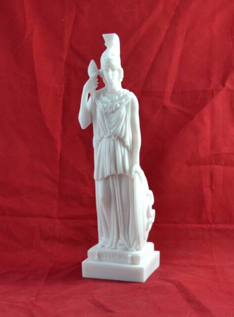 Athena Statue Wisdom Goddess Greek Mythology 10 Inches - image 1