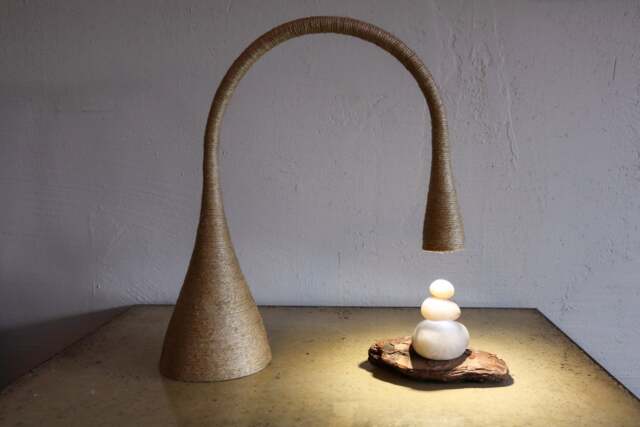 Flexible Desk Lamp - Japandi Night Light Modern Table Bedside Reading Adjustable - image 1